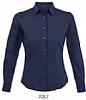 Camisa Manga Larga Mujer Eden Sols - Color Azul Oscuro